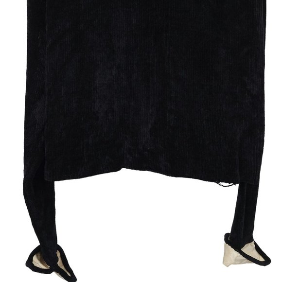 Womens XL Short Jacket NO SIZE TAG Cropped Boho Brocade Loop Button Closure - Picture 8 of 13